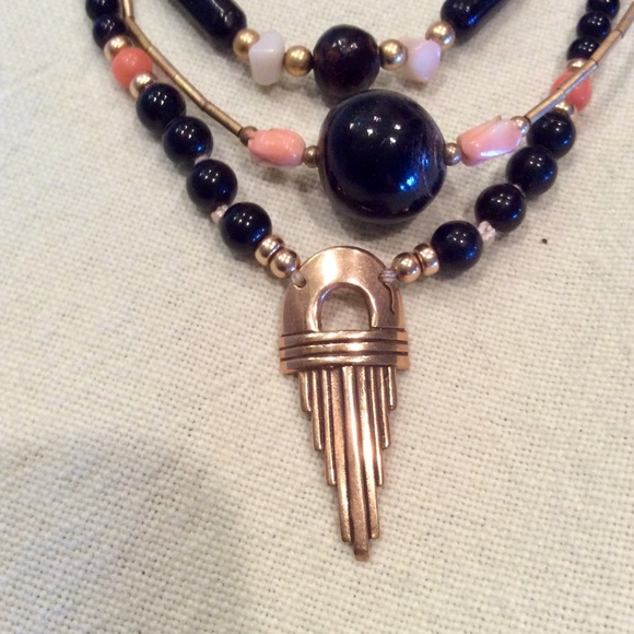 Necklaces, three tiered - Picture 2 of 8